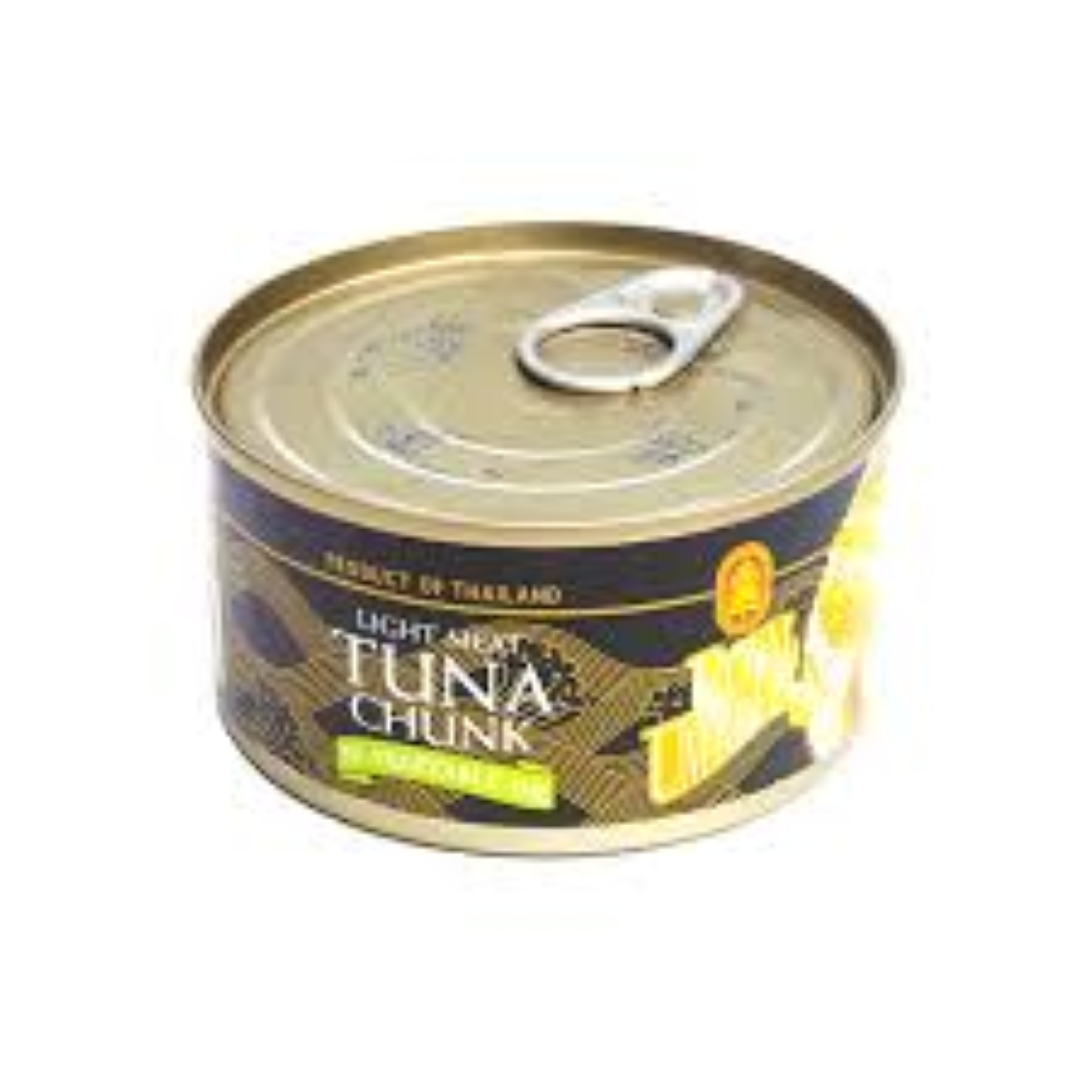 ROYAL UMBRELLA TUNA CHUNK IN VEGETABLE OIL 160G